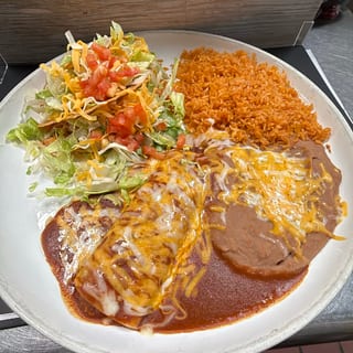 #24 2 Tacos and 1 Enchilada
