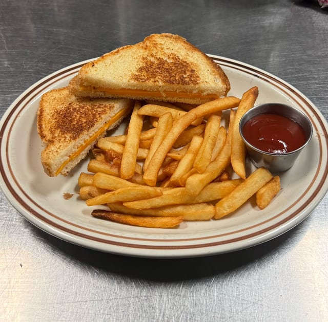 Grill Cheese Sandwich.