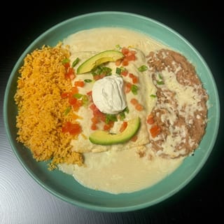 Enchiladas de Cangrejo