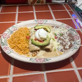 Shrimp Enchiladas
