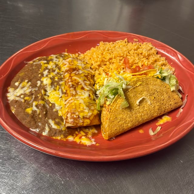 # 1 Enchilada and 1 Taco.