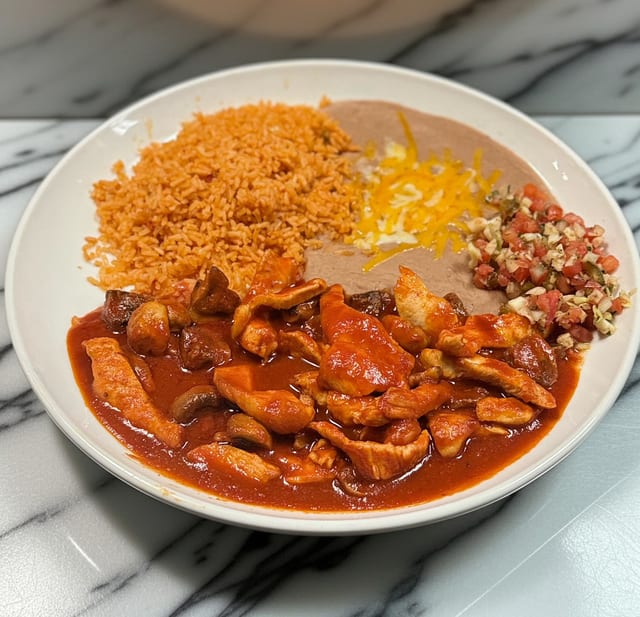 Pollo a La Diabla.