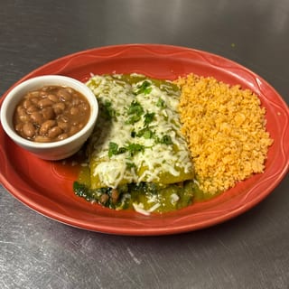 Enchiladas de Espinacas / Spinach