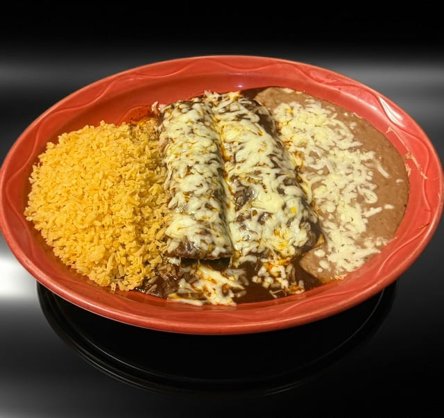 Mole Enchiladas.