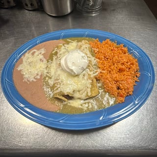 Enchiladas Verdes