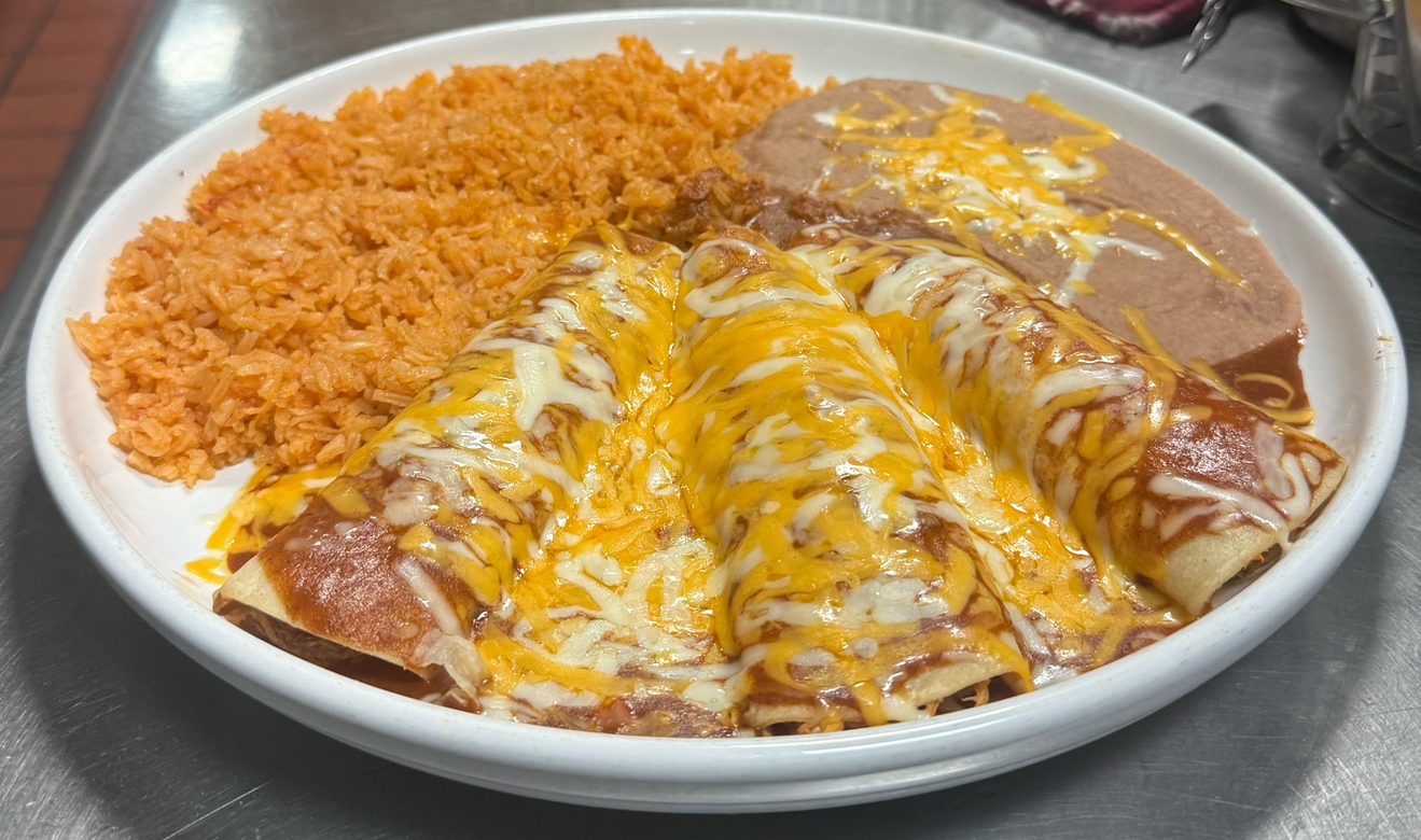 #26 3 Enchiladas.