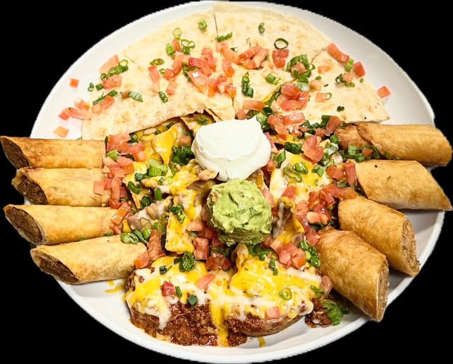 Juan Colorado ' s Sampler Platter.
