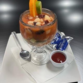 Campechana (Seafood Soup)