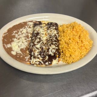 Mole Enchiladas