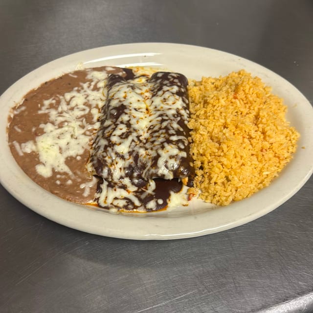 Mole Enchiladas.