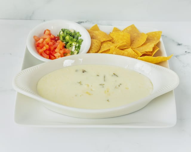 Chile Con Queso Dip.