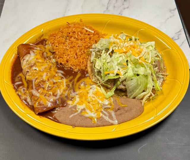 # 3 Enchilada And Tostada.