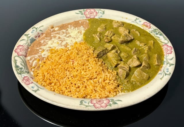 Chile Verde (Pork).