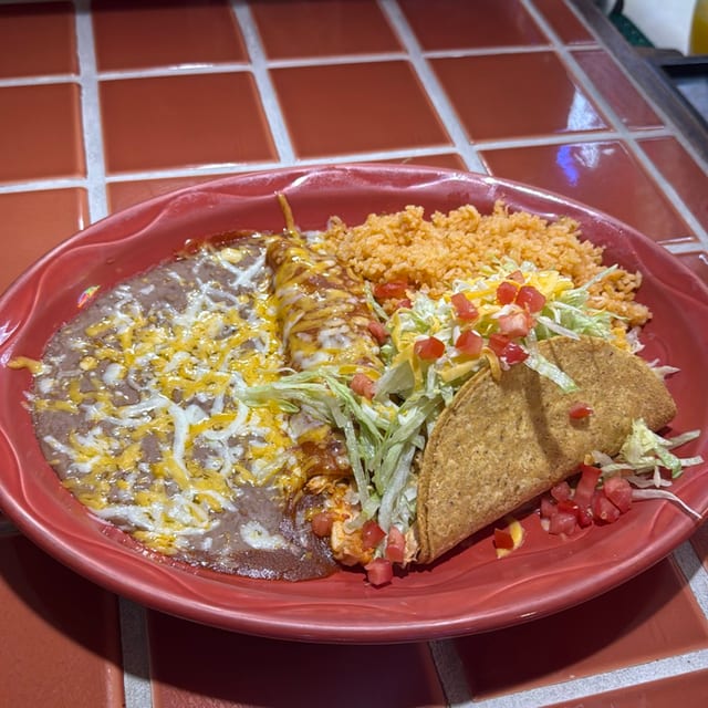 # 1 Enchilada and 1 Taco.