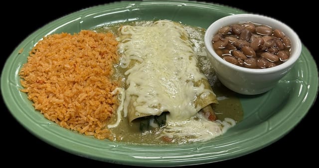 Enchiladas De Espinacas (Spinach).