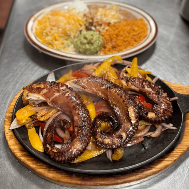 Fajitas De Pulpo.