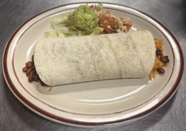 65. Carne Asada Burrito.
