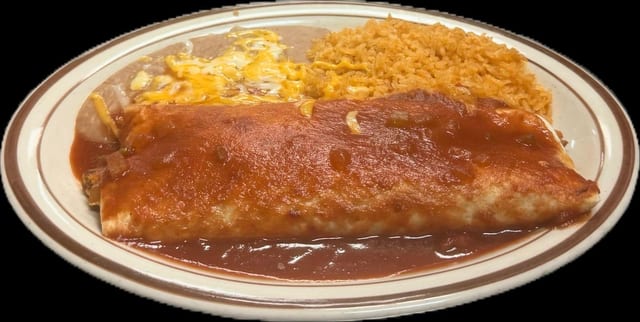 #50 Chorizo Burrito.