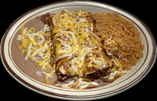 #54 2 Enchiladas.