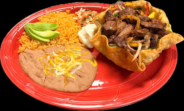 Fajita Salad.