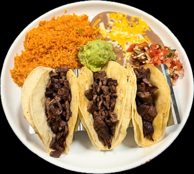Tacos Al Carbon.