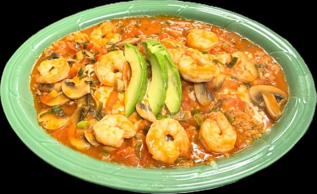 Arroz Con Camarones.