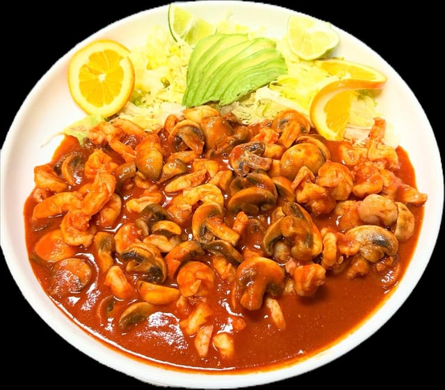 Camarones a La Diabla.