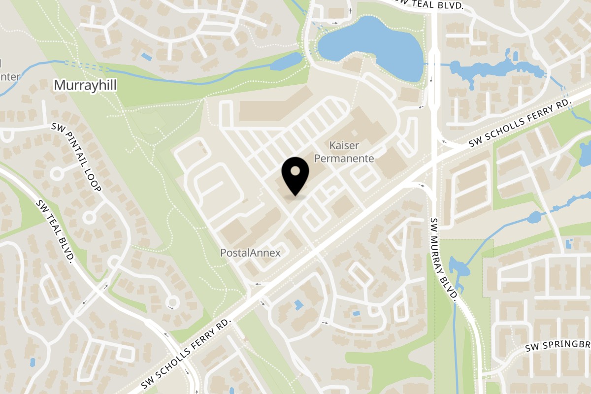 Map showing the location of Juan Colorado Restaurant Murray Scholls on 14795 SW Murray Scholls Dr #111 in Beaverton